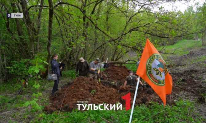 В Туле подняли останки погибшей в 1941 году медсестры Матрены Дробыш