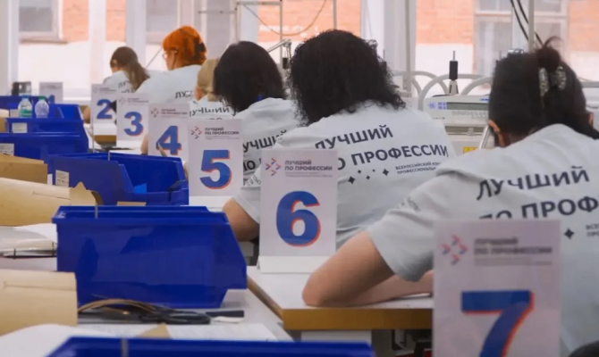 В Тульской области выбрали лучшую швею