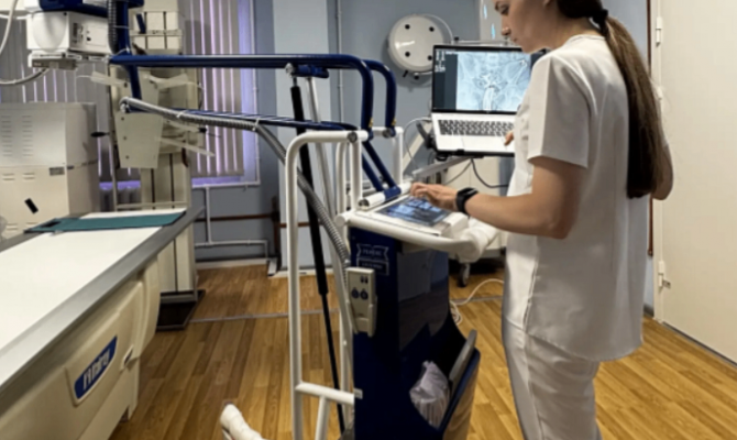 В Тульском перинатальном центре обследовали 250 младенцев на новом оборудовании