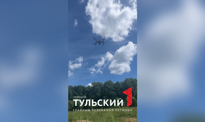 В Туле показали работу беспилотника «Геоскан» в системе лесной охраны