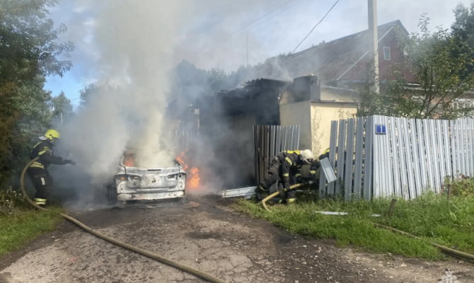 За сутки в Тульской области потушили три пожара