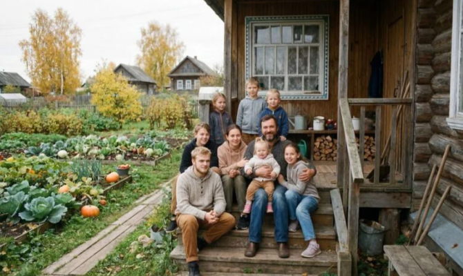 В России предложили ввести единые правила поддержки многодетных сельских семей