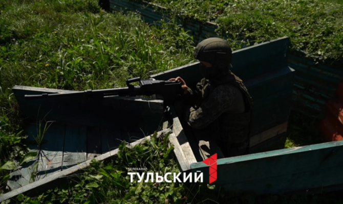 Бойцы терробороны из "БАРСа" показали свои учения на полигоне
