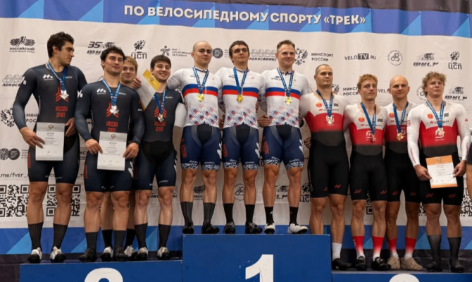 Тульские велогонщики взяли две бронзы на чемпионате России