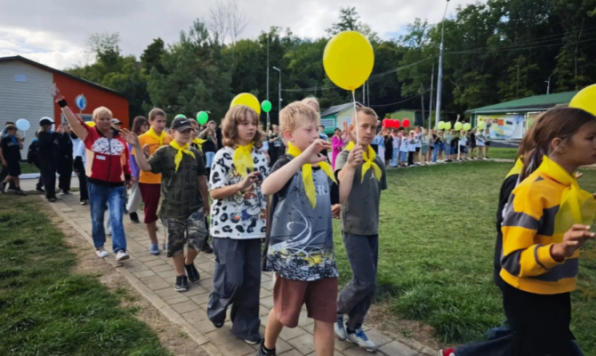 В лагере "Ласточка" впервые прошла смена Русского географического общества