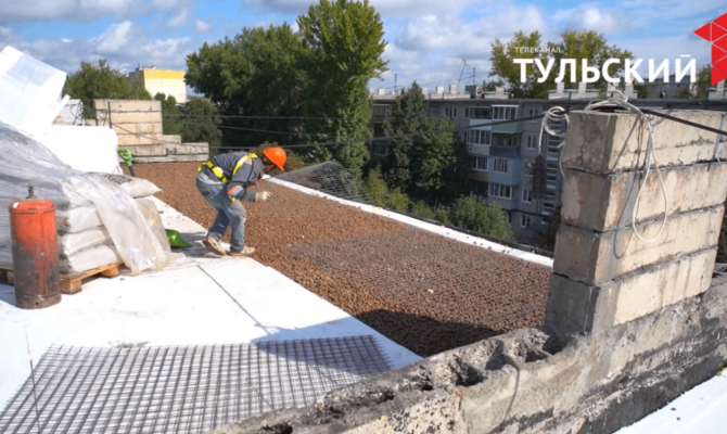 Подрядчик из Тулы раскрыл технологию подготовки крыш к зиме