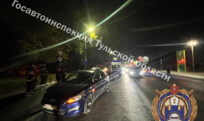 В Щекино два водителя пострадали в ДТП с Hyundai и Lada