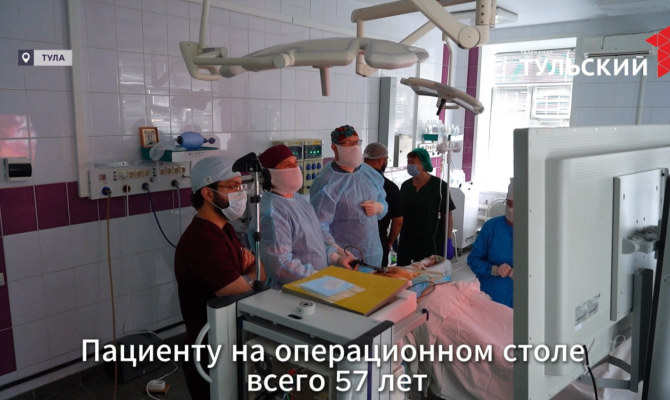 В Туле при удалении паховой грыжи используют нефиксируемые импланты
