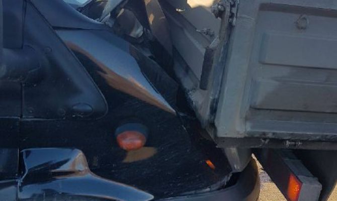 ДТП под Тулой затормозило движение в районе деревни Нижняя Китаевка