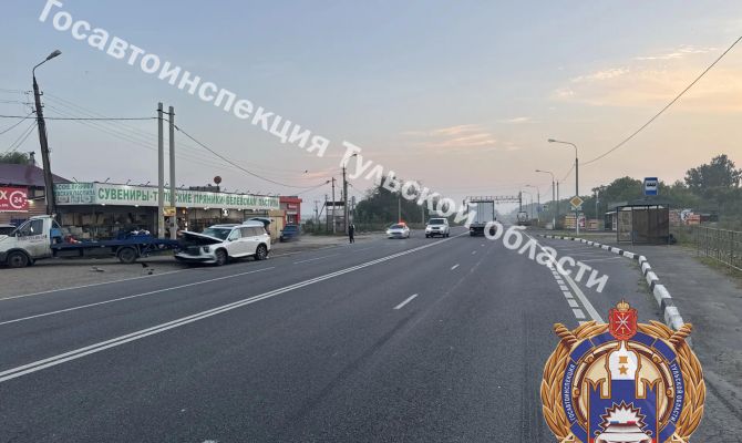 Три человека пострадали в ДТП под Тулой