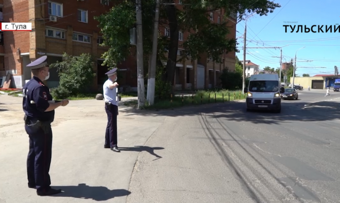 В ТЦ и в транспорте: как тульские полицейские проводят антиковидные рейды