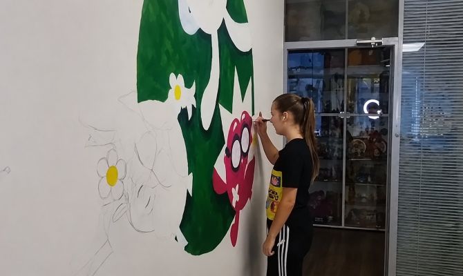 Девочка из Болохово побывала в студии «Смешариков»