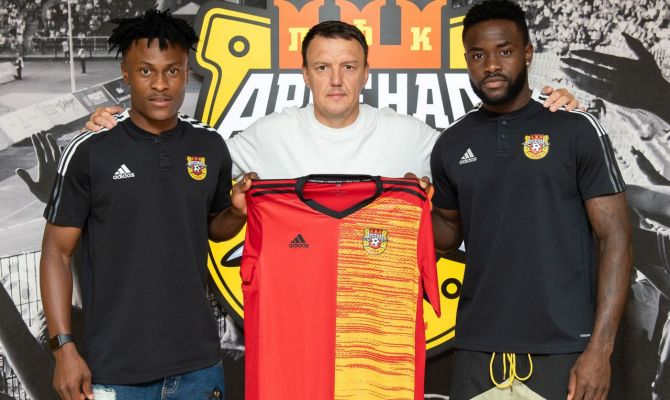 Состав тульского "Арсенала" пополнили легионеры из Нигерии