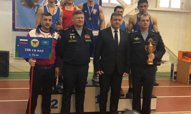 Тульские боксеры заняли 3 место на Кубке главнокомандующего ВДВ