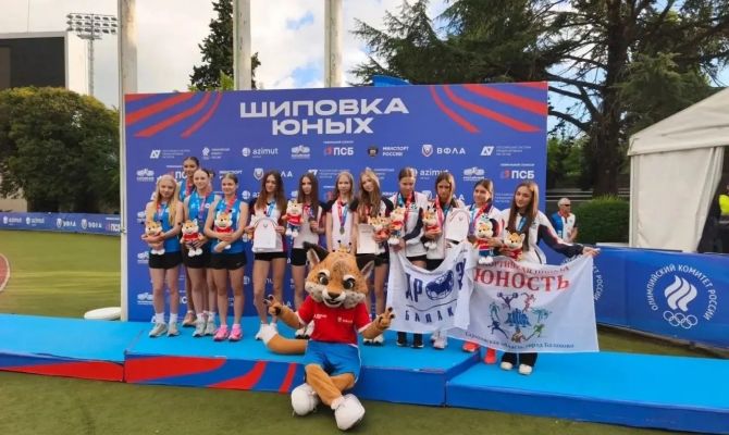 Тульские спортсмены завоевали три медали на турнире «Шиповка юных» в Сочи