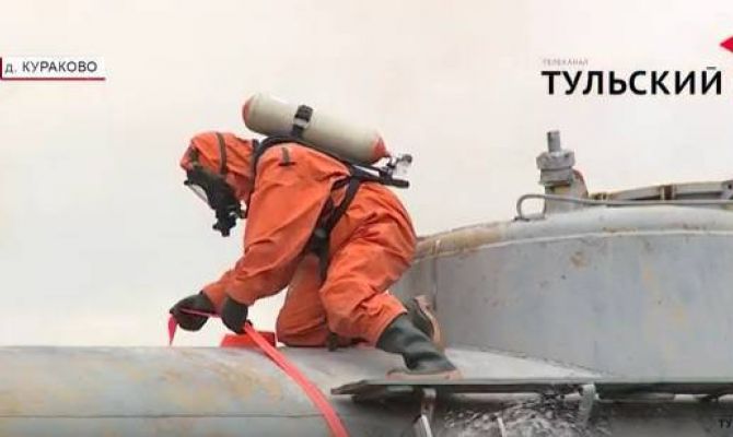 Как проходят учения спасателей под Тулой. ВИДЕО