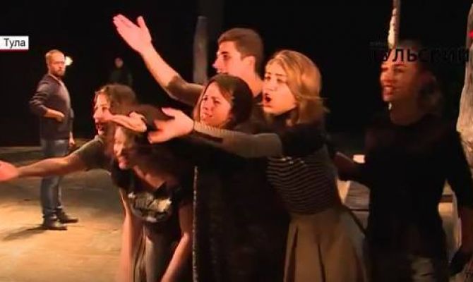 В Тулу с гастролями приехал Тбилисский театр драмы. РЕПОРТАЖ