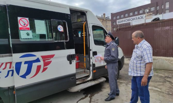 Во время проверки Ространснадзор обнаружил грубые нарушения в тульских автобусах