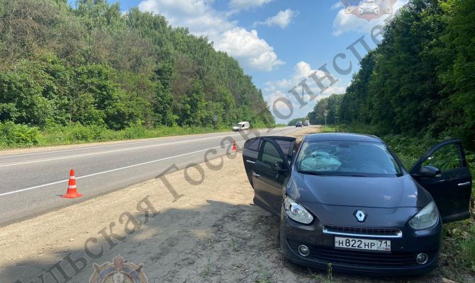 В результате ДТП в Тульской области пострадала 21-летняя пассажирка