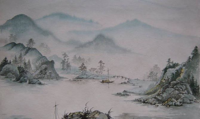 Туляков приглашают на занятия по китайской живописи