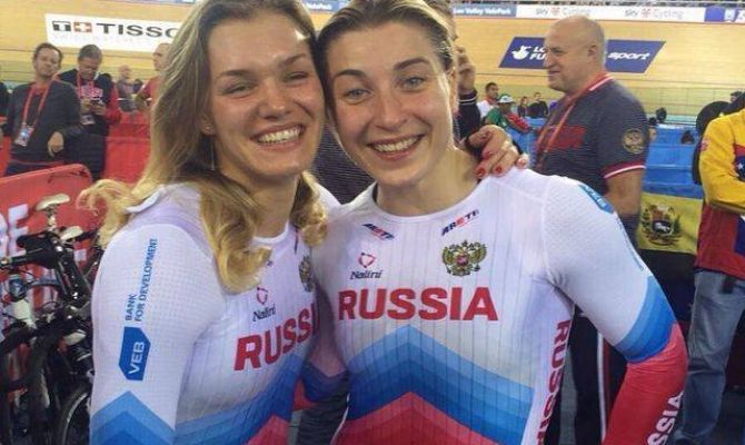 Тульская велосипедистка завоевала золото в командном спринте