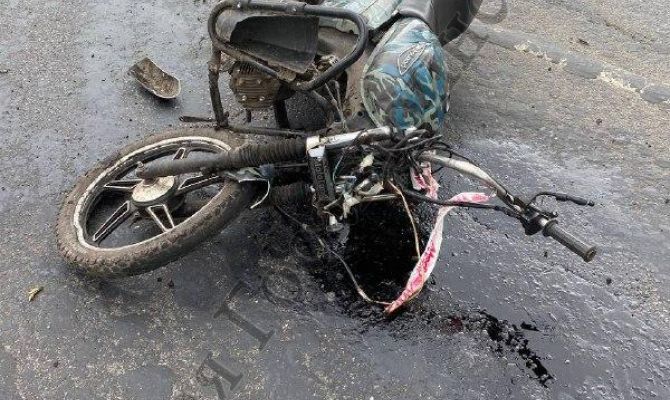 В Тульской области мопед столкнулся с Opel Astra