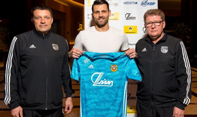 Тульский «Арсенал» подписал экс-вратаря «Зенита»