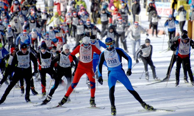 В Тульской области стартовала «Лыжня России»