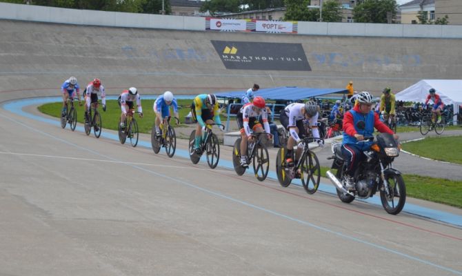 Международные соревнования по велоспорту стартовали в Туле
