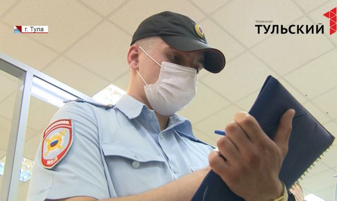 Где в Тульской области чаще всего ловят нарушителей масочного режима