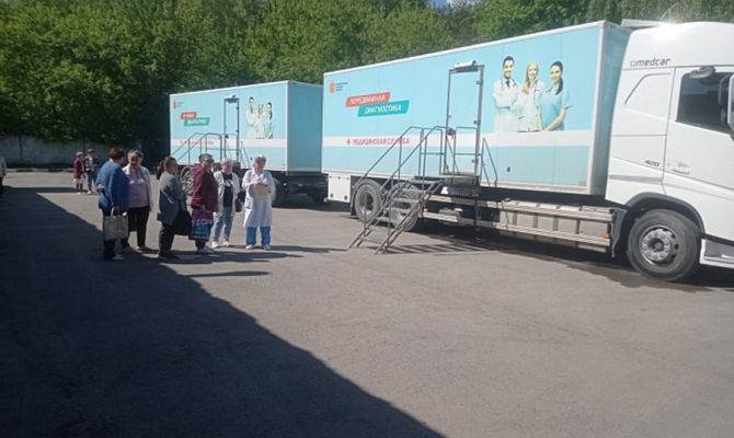 29 мая в Щекинский район приедет "поликлиника на колесах"