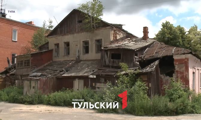 Девять собственников довели Дом Вересаева в Туле до аварийного состояния