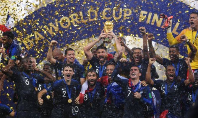 Франция победила в чемпионате мира по футболу - 2018 