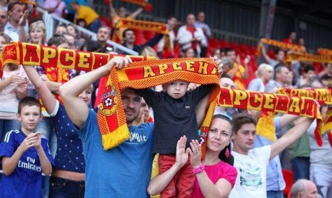 На матч «Арсенала» с «Енисеем» вход будет бесплатным