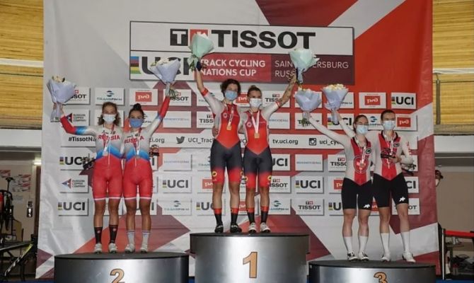 Туляки завоевали 5 медалей на Кубке наций по велоспорту