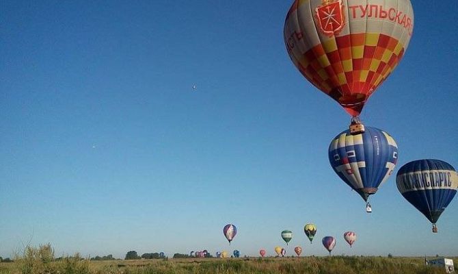 Тульские пилоты вошли в десятку лучших воздухоплавателей страны
