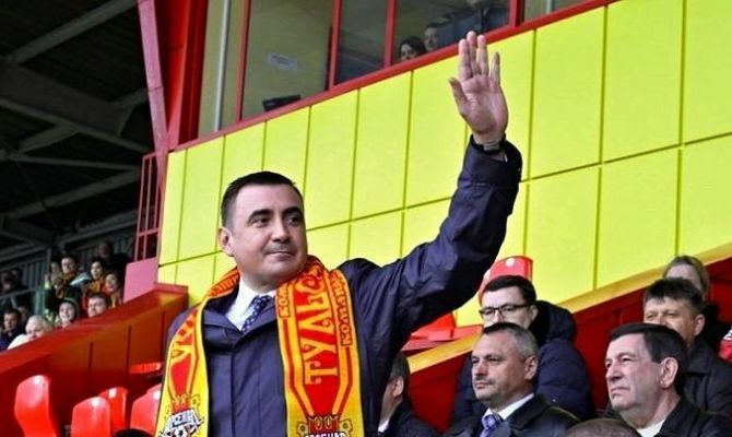 Алексей Дюмин поздравил "Арсенал" с победой над "Амкаром"