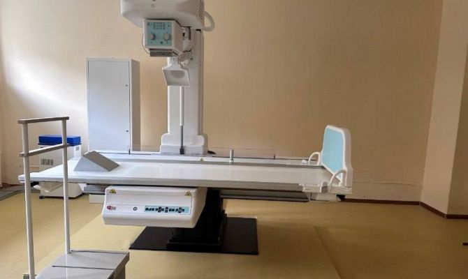 В стационар Новомосковской больницы поступило новое рентгенооборудование
