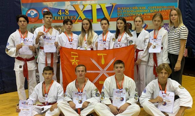 Юные туляки привезли медали с Всероссийских соревнований по рукопашному бою