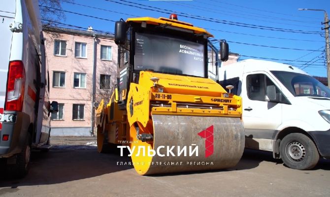 В Туле привезли беспилотные катки