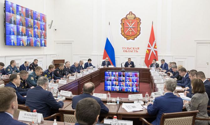 В Тульской области обсудили безопасность на новогодних праздниках
