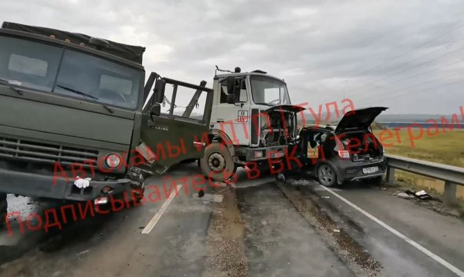 Стали известны подробности массового смертельного ДТП под Тулой на Калужском шоссе