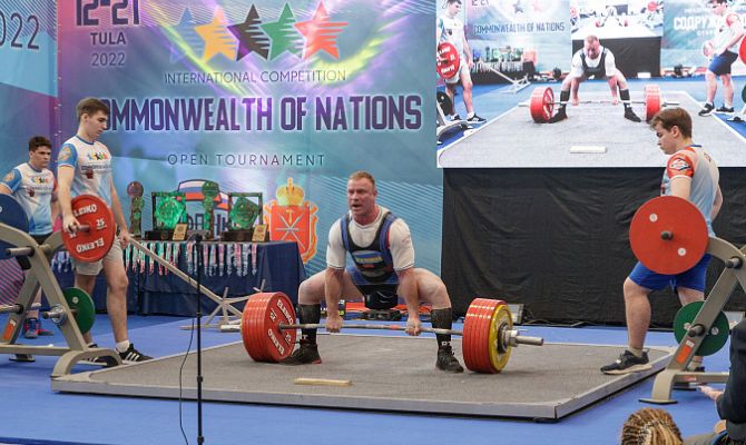 В Туле проходят Международные соревнования по пауэрлифтингу «Содружество наций»