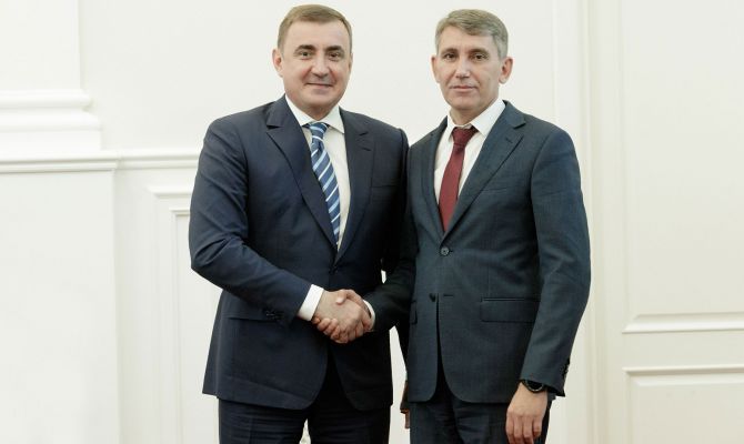 Дмитрий Миляев поздравил с днем рождения Алексея Дюмина