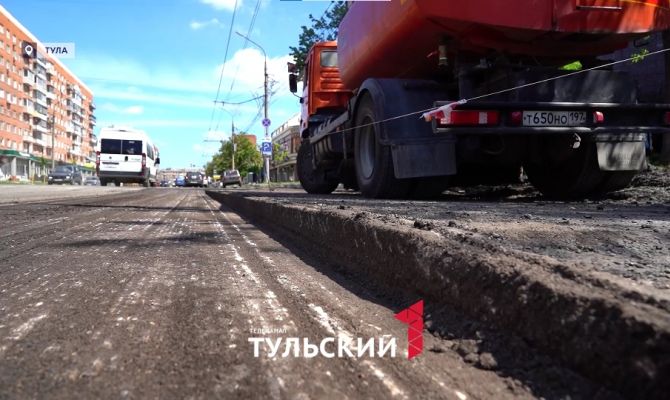 Красноармейский проспект в Туле перестанет затапливать после дождей