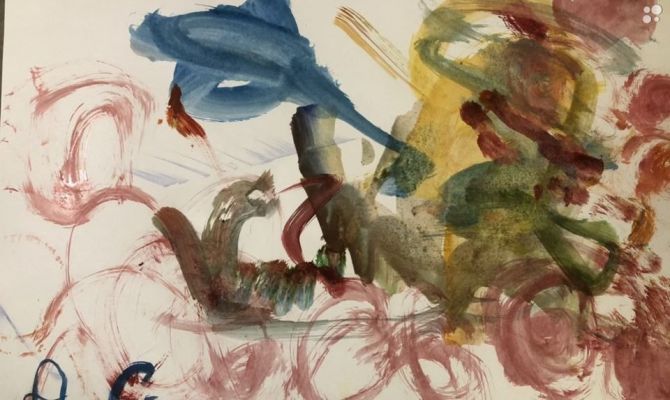 В Туле мужчина выставил на продажу рисунок своей дочери за 5 миллионов рублей