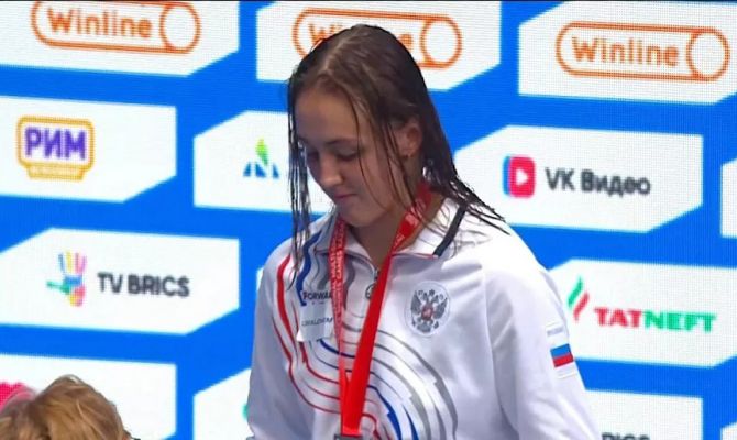 Тулячка Арина Пантина завоевала "серебро" на Спортивных играх стран БРИКС