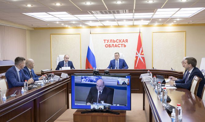 Алексей Дюмин принял участие в стратегической сессии Правительства России