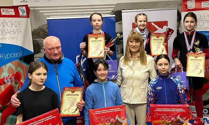 Тулячка завоевала медали на соревнованиях по конькобежному спорту