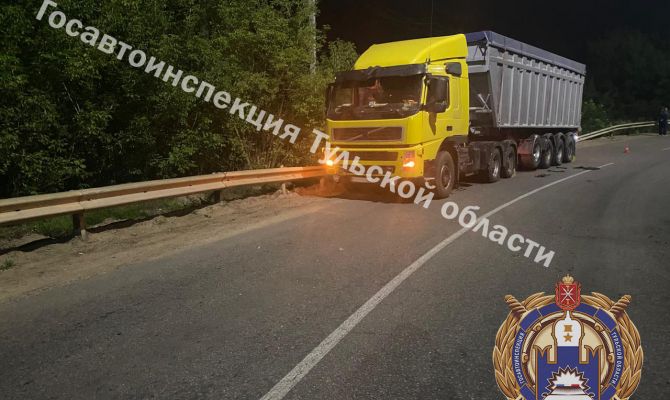 Под Ефремовом 54-летний водитель мотоцикла погиб в ДТП